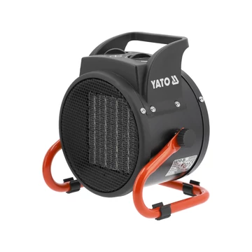 YATO Elektromos hősugárzó fémházzal, 20m2, IPX0, 2000W/230V