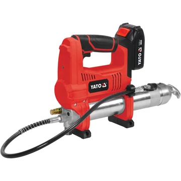 YATO Akkus zsírzó 620bar, IPX0, 600g, 18V (3,0Ah akku és töltő) (YT-07020)