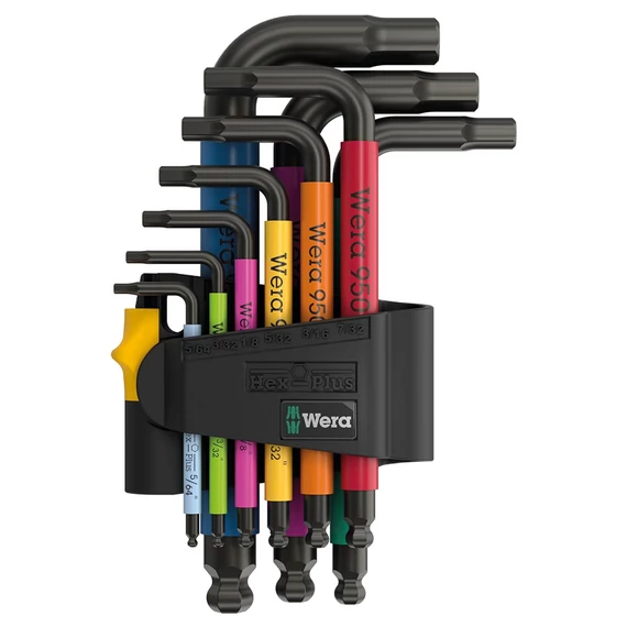 WERA 950/9 Imbuszkulcs készlet 9 részes (5/64