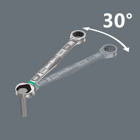 WERA 6000 JOKER Racsnis csillag-villáskulcs 19mm