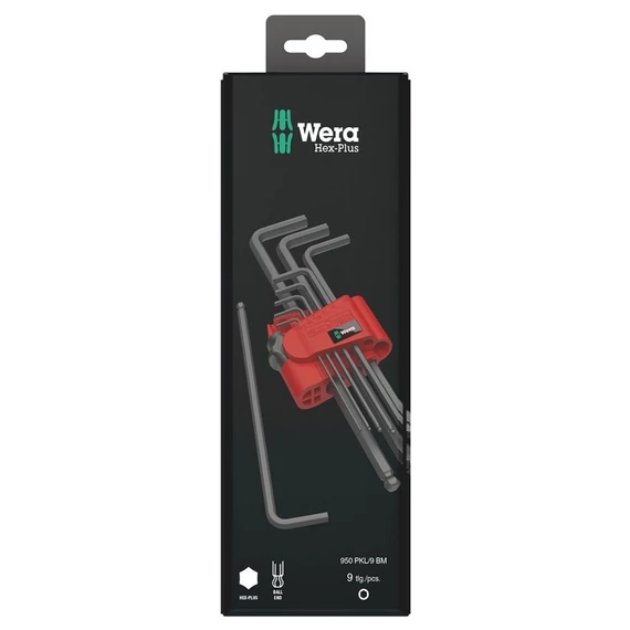 WERA 950/9 Hosszított imbuszkulcs készlet 9 részes (1,5-10mm)
