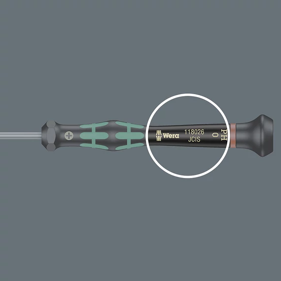 WERA 2035 Műszerész csavarhúzó, lapos, 0,2x1,2x40mm
