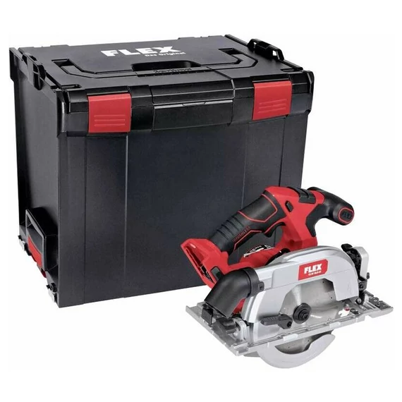 FLEX CS 62 18.0-EC Akkus körfűrész, L-BOXX (18V/165mm) (Akku és töltő nélkül!) (417.939)