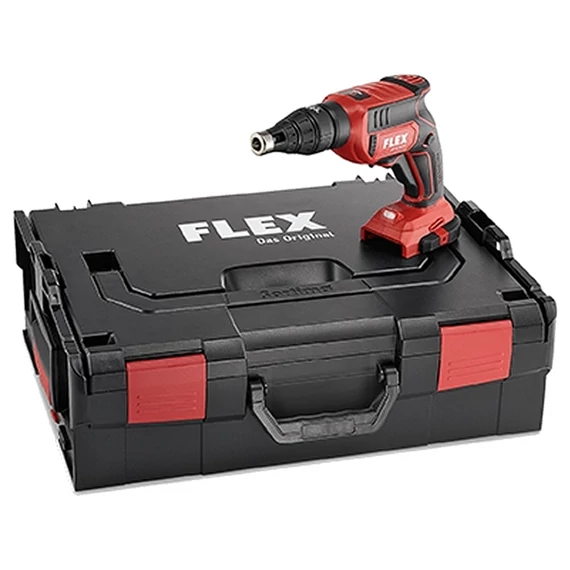 FLEX DW 45 18.0-EC Akkus gipszkarton csavarbehajtó, L-BOXX (18V) (Akku és töltő nélkül!) (447.757)