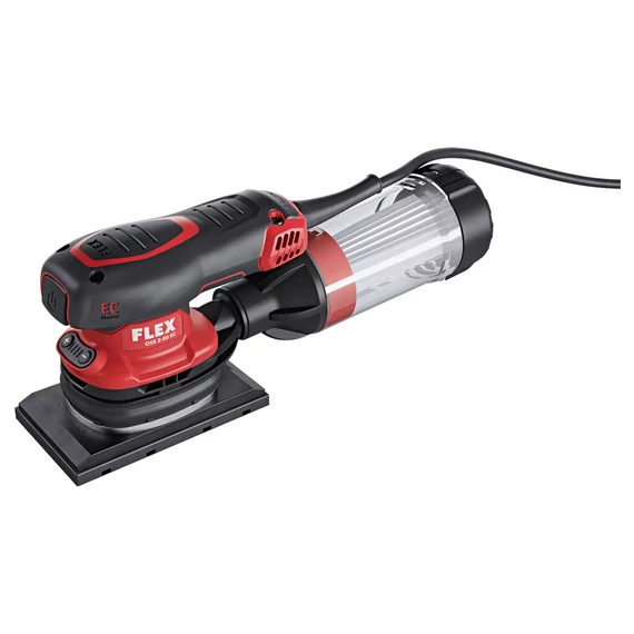 FLEX OSE 2-80 EC Rezgőcsiszoló sebességszabályozással (260W/80x130mm) (468.932)