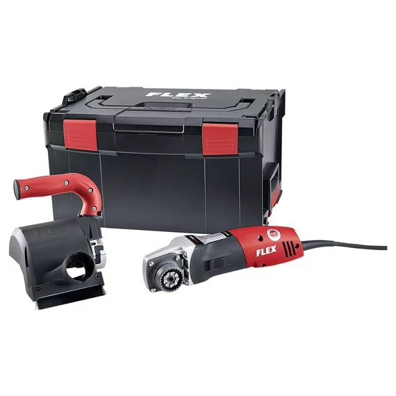 FLEX BBE 14-3 110 Palástcsiszoló gép, TRINOXFLEX, L-BOXX (1400W/120mm) (471.097)