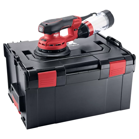 FLEX ORE 3-150 EC Set Excentercsiszoló fordulatszám szabályzással, L-BOXX (400W/150mm) (486.809)