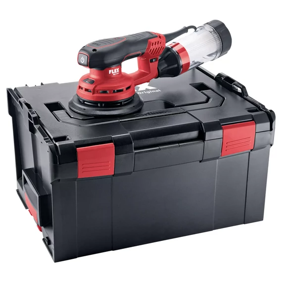 FLEX ORE 5-150 EC Set Excentercsiszoló fordulatszám szabályzással, L-BOXX (400W/150mm) (486.817)