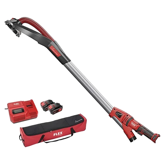 FLEX GE MH 18.0 EC 5.0 AH SET Akkus fal- és mennyezetcsiszoló 225mm (2x5,0Ah/18V) (504.033)