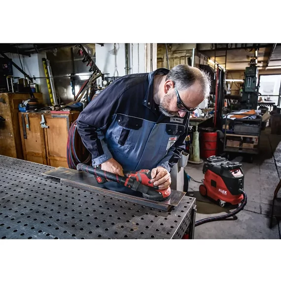 FLEX SE 125 18.0 EC 5.0 AH SET Akkus csiszoló 125mm, L-BOXX (2x5,0Ah/18V) (504.157)