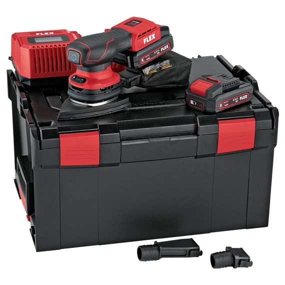 FLEX ODE 2-100 18-EC/2.5 SET Akkus deltacsiszoló, L-BOXX (2x2,5Ah/18V) (532.089)