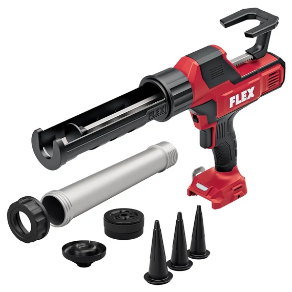 FLEX CG 310/600 18 Akkus kinyomópisztoly kofferben (18V) (Akku és töltő nélkül!)