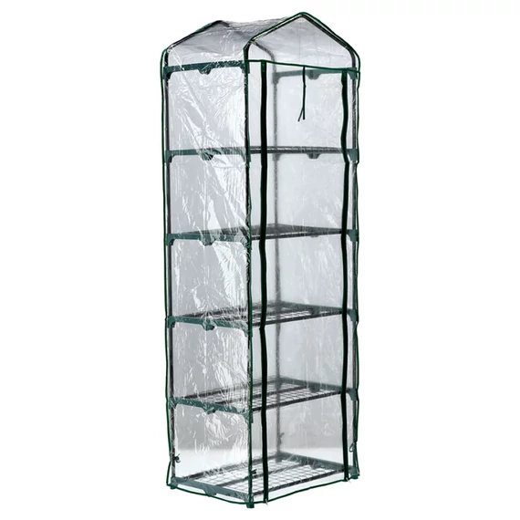 FLO Mini fóliaház, 5 polc, 2000x690x490mm