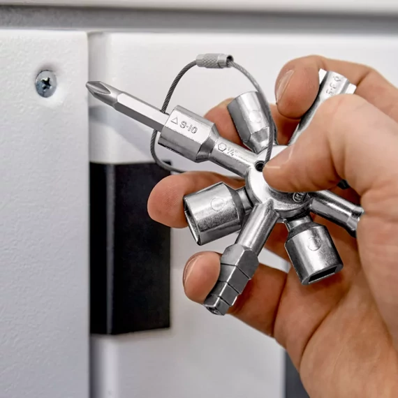 KNIPEX Kapcsolószekrény kulcs TwinKey (00 11 01)