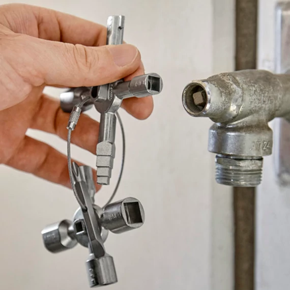 KNIPEX Kapcsolószekrény kulcs TwinKey (00 11 01)