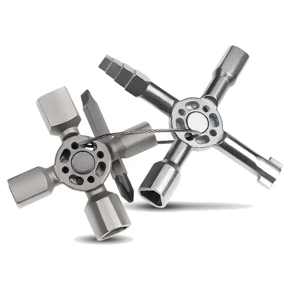 KNIPEX Kapcsolószekrény kulcs TwinKey (00 11 01)