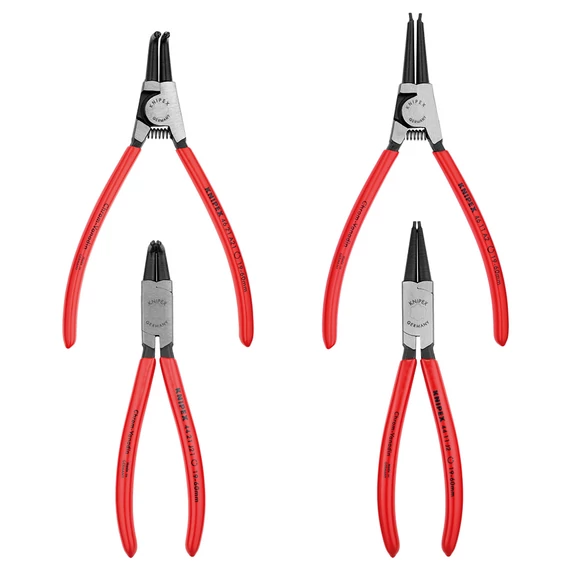 KNIPEX Seeger-gyűrű fogó készlet 4db-os (00 19 56)
