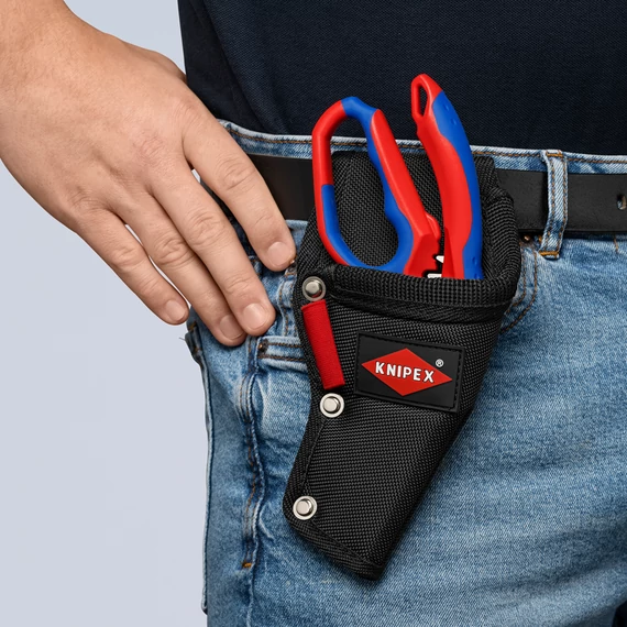 KNIPEX Multifunkciós övtáska (Fekete/Piros) (00 19 75 LE)