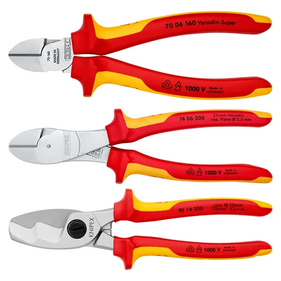KNIPEX Vision24 Szerszámos koffer VDE szerszámokkal 20db-os (00 21 20)
