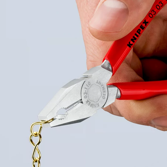 KNIPEX Mini kombinált fogó 110mm (03 03 110)