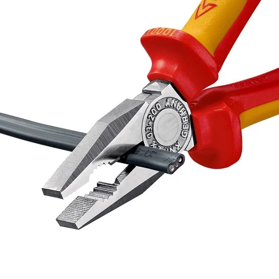 KNIPEX SZIGETELT Kombinált fogó 200mm (03 06 200)