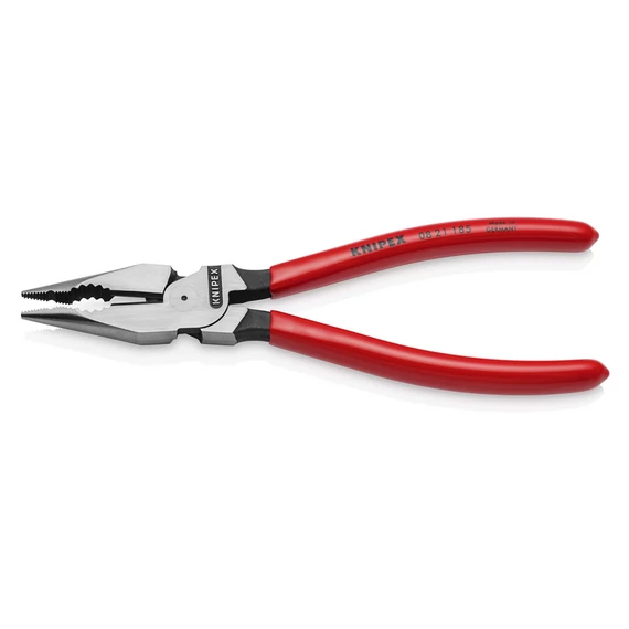 KNIPEX Hegyes kombinált fogó 185mm (08 21 185)