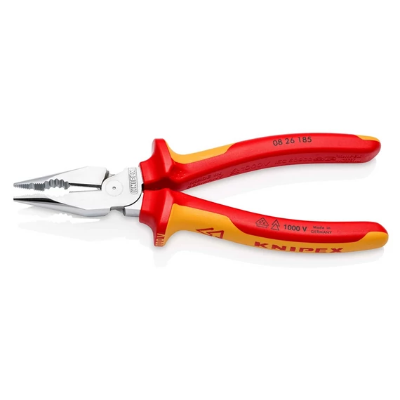 KNIPEX Hegyes kombinált fogó 185mm (08 26 185)