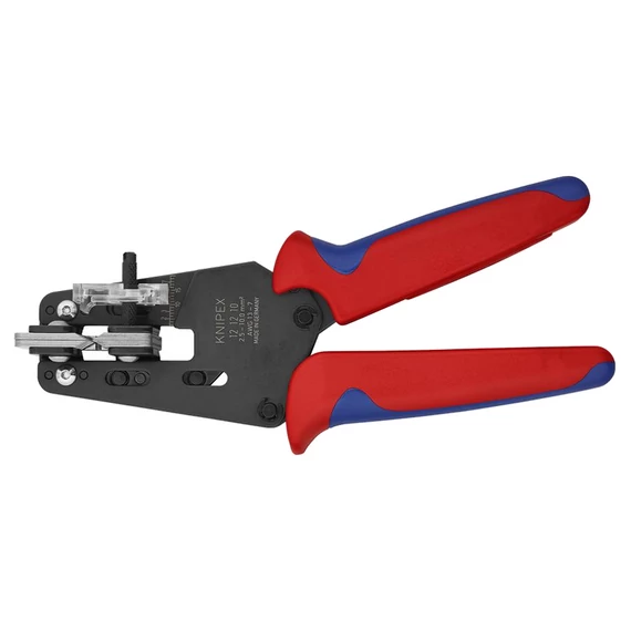 KNIPEX Huzalcsupaszító (blankoló) fogó nyitórugóval, univerzális 195mm (12 12 10)