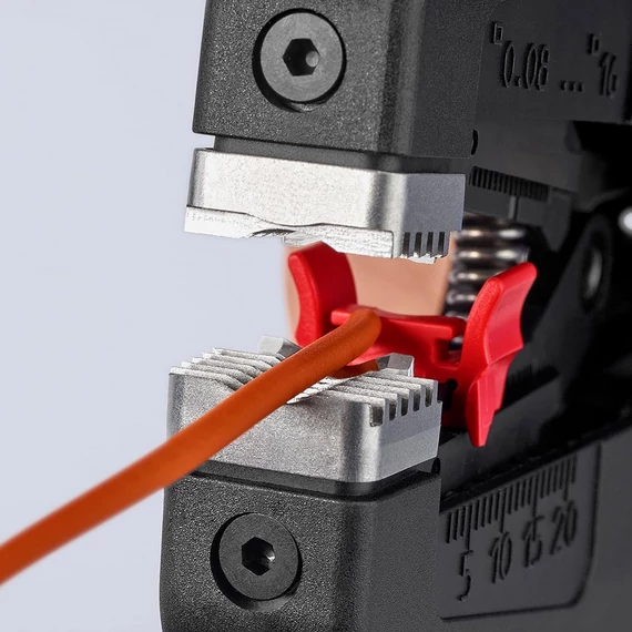 KNIPEX PreciStrip16 Automatikus huzalcsupaszító (blankoló) fogó 195mm (12 52 195 SB)