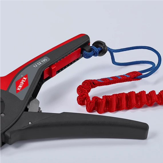 KNIPEX PreciStrip16 Automatikus huzalcsupaszító (blankoló) fogó 195mm (12 52 195 SB)