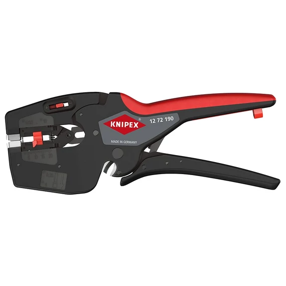 KNIPEX NexStrip Krimpelő fogó (blankoló) 190mm (12 72 190 SB)