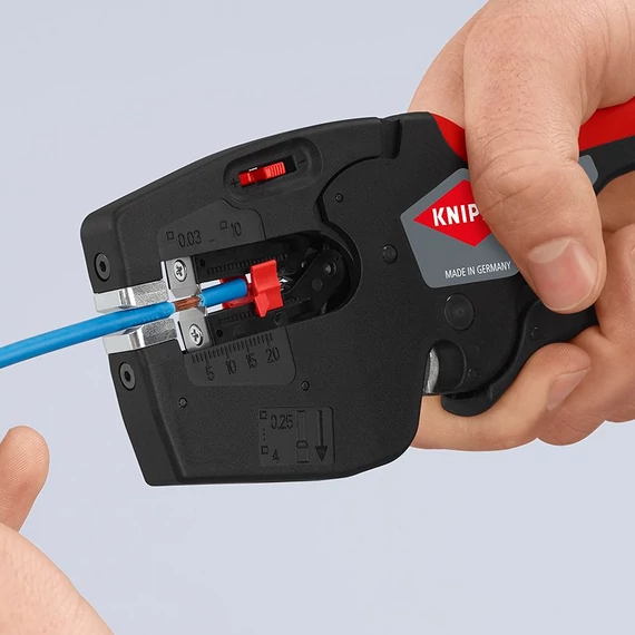 KNIPEX NexStrip Krimpelő fogó (blankoló) 190mm (12 72 190 SB)