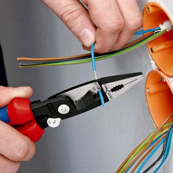 KNIPEX Elektromos szerelőfogó 200mm (13 81 200)