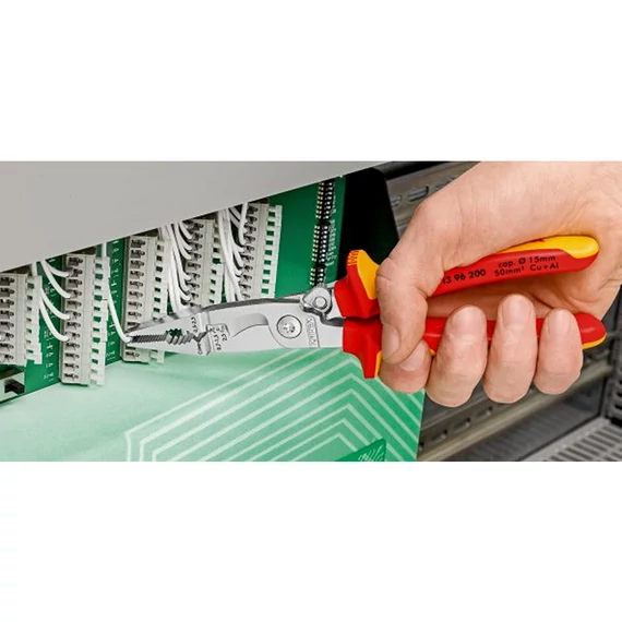 KNIPEX Elektromos szerelőfogó 200mm (13 81 200)