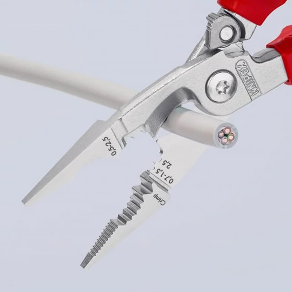 KNIPEX VDE Elektromos szerelőfogó 200mm (13 96 200)