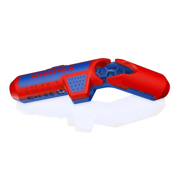 KNIPEX ErgoStrip Kábelcsupaszító, 0,2-6mm2, 135mm (16 95 03 SB)