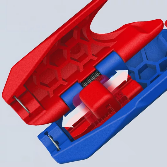 KNIPEX ErgoStrip Kábelcsupaszító, 0,2-6mm2, 135mm (16 95 03 SB)