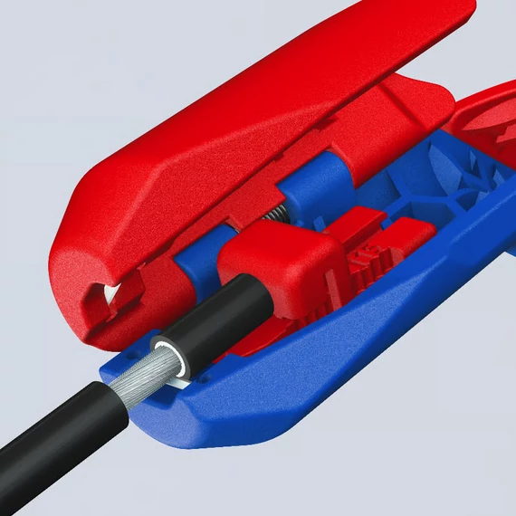 KNIPEX ErgoStrip Kábelcsupaszító, 0,2-6mm2, 135mm (16 95 03 SB)