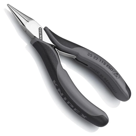 KNIPEX ESD Elektronikai markoló fogó 115mm (35 22 115 ESD)