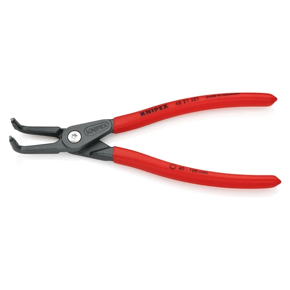 KNIPEX Seeger (zéger) fogó hajlított belső 210mm (48 21 J31)