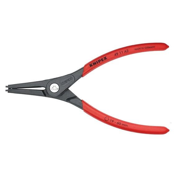 KNIPEX Seeger (zéger) fogó egyenes külső 180mm (49 11 A2)