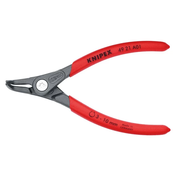 KNIPEX Seeger (zéger) fogó külső gyűrűhöz 130mm átm: 3-10mm (49 21 A01)