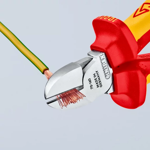 KNIPEX SZIGETELT Oldalcsípő fogó 160mm (70 06 160)