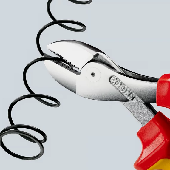 KNIPEX X-CUT SZIGETELT Erő és oldalcsípő fogó 160mm (73 06 160)