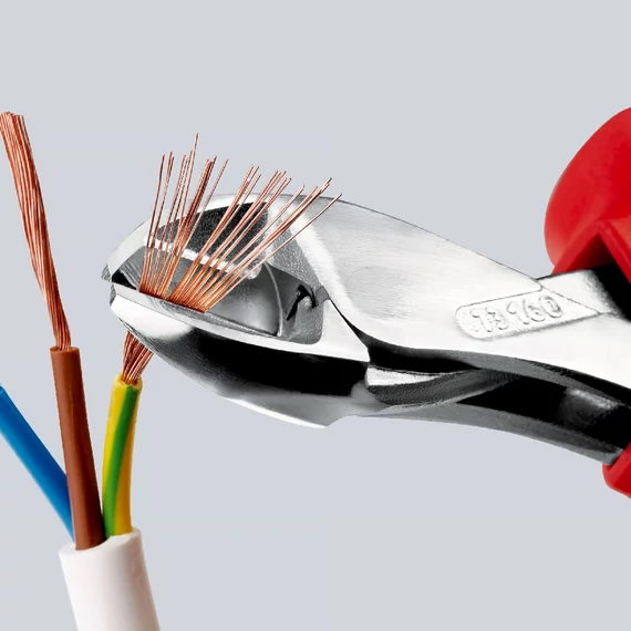 KNIPEX X-CUT SZIGETELT Erő és oldalcsípő fogó 160mm (73 06 160)