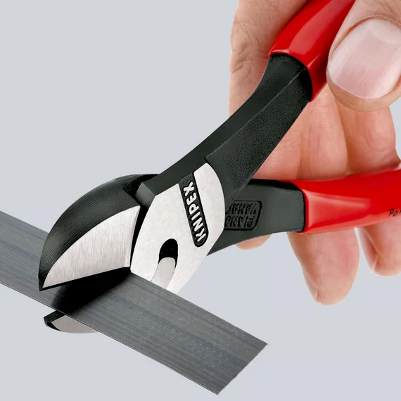 KNIPEX TwinForce Nagy teljesítményű oldalcsípőfogó 180mm (73 71 180)
