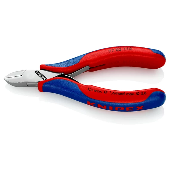 KNIPEX Műszerész oldalcsípőfogó polírozott 115mm (77 02 115)