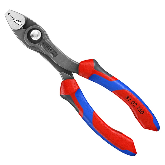 KNIPEX TwinGrip Csúszócsuklós fogó kétkomponensű nyéllel 150mm (82 02 150)