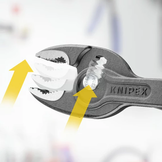 KNIPEX TwinGrip Csúszócsuklós fogó kétkomponensű nyéllel 250mm (82 02 250)