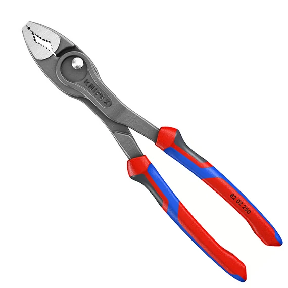 KNIPEX TwinGrip Csúszócsuklós fogó kétkomponensű nyéllel 250mm (82 02 250)